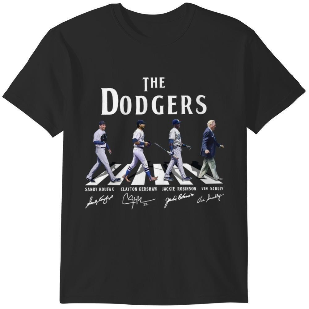 Vin Scully Abbey Road Baseball Broadcast Legend Fan T-Shirt